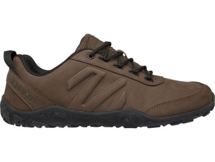 BENNON Poltopánky Barefoot Leather - black / brown (1037060059)
