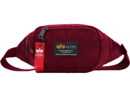 ALPHA INDUSTRIES Ladvinka Crew Waist Bag - burgundy (196923/184)