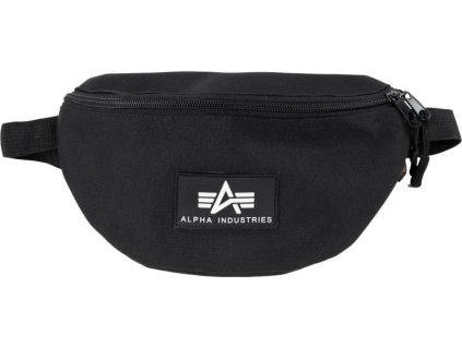 ALPHA INDUSTRIES Ladvinka Rubber Print Waistbag - čierna (198912/03)