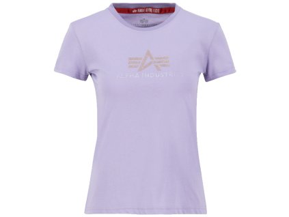 ALPHA INDUSTRIES Dámske tričko Crystal T - pale violet (136063/664)