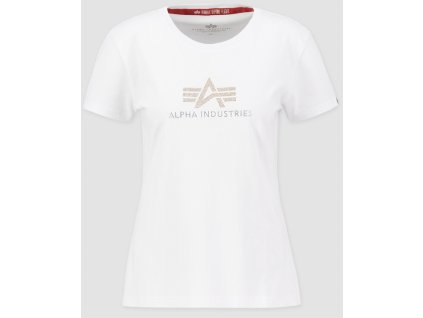 ALPHA INDUSTRIES Dámske tričko Crystal T - white (136063/09)