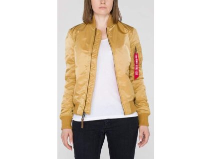ALPHA INDUSTRIES Dámska bunda MA-1 VF 59 - zlatá (133009/145)