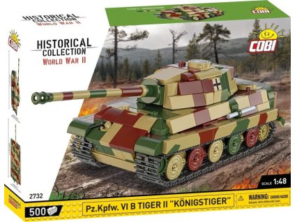 COBI Stavebnica HC WW2 Pz.Kpfw. VI B Tiger II Königstiger (COBI-2732)
