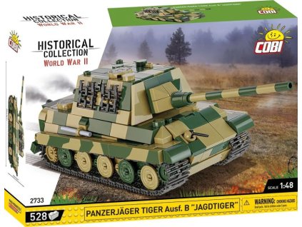 COBI Stavebnica HC WW2 Panzerjäger Tiger Ausf.B Jagdtiger (COBI-2733)