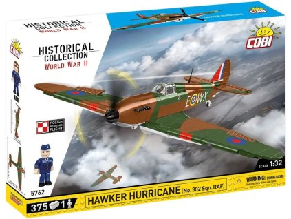 COBI Stavebnica HC WW2 Hawker Hurricane (no.302 Sqn.RAF) (COBI-5762)