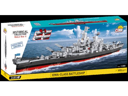 COBI Stavebnica HC WW2 Iowa-Class Battleship Executive Edition (COBI-4836)
