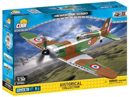 COBI Stavebnica WW2 Dewoitine D.520 (COBI-5720)