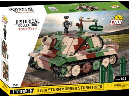 COBI Stavebnica HC WW2 38 cm Sturmmörser Sturmtiger (COBI-2585)