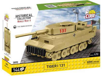 COBI Stavebnica HC WW2 Tiger I 131 1:72 (COBI-3095)