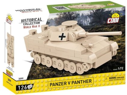 COBI Stavebnica HC WW2 Panzer V Panther 1:72 (COBI-3099)