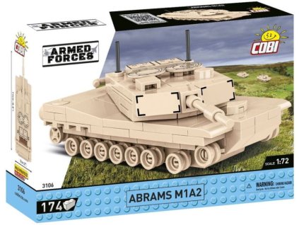 COBI Stavebnica AF Abrams M1A2 1:72 (COBI-3106)