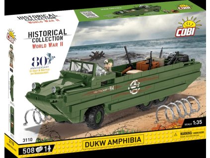 COBI Stavebnica HC WW2 DUKW Amphibia (COBI-3110)
