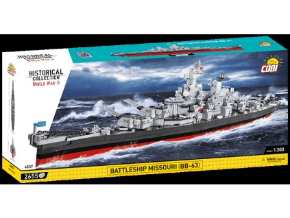 COBI Stavebnica HC WW2 Battleship Missouri (BB-63) (COBI-4837)