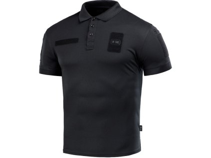 M-TAC Tričko Polo Elite Tactical Coolmax - black (80010002)