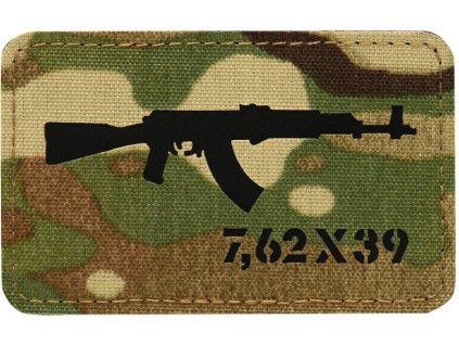 M-TAC Cordura Nášivka/Patch AKM 7,62x39 - multicam / black (51110802)