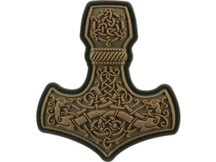M-TAC 3D PVC Nášivka/Patch Mjolnir - coyote (51348505)