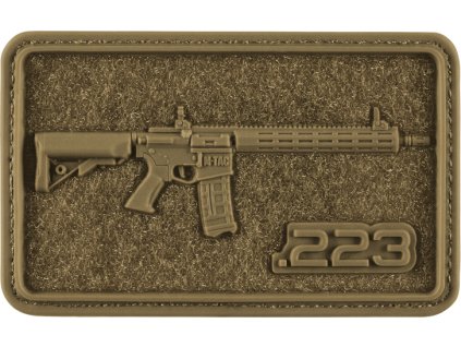 M-TAC 3D PVC Nášivka/Patch AR-15 Velcro - coyote (51540005)