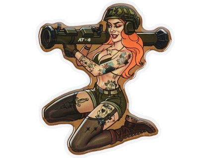 M-TAC Nálepka Tactical girl #10 AT4 Skandinavik (51530002)