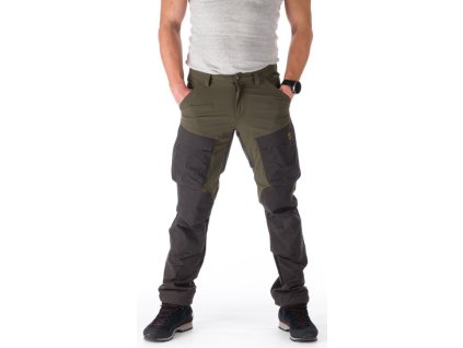 NORTHFINDER Dlhé nohavice Adventure Hybrid Tommy - black olive (106978-460)