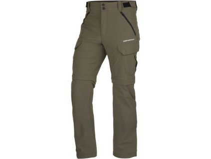 NORTHFINDER Dlhé nohavice CARUSO 2v1 - darkgreen (108245-300)