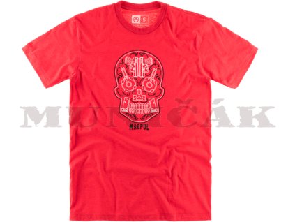 MAGPUL Tričko Sugar Skull Blend - red (40860)
