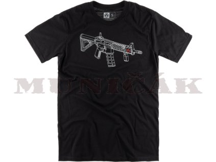 MAGPUL Tričko Blueprint Blend - black (40864)