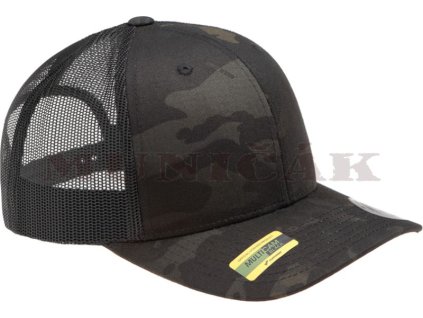 YUPOONG Šiltovka Retro Trucker - black multicam (35788)