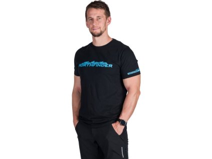 NORTHFINDER Tričko FERDINAND - black (108264-269)