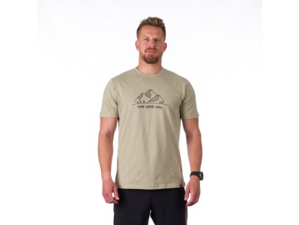 NORTHFINDER Tričko JAZIEL - greengrey (107475-263)