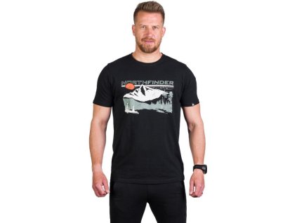NORTHFINDER Tričko JEDEDIAH - black (107872-269)