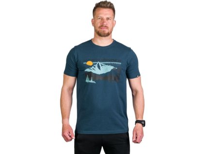 NORTHFINDER Tričko JEDEDIAH - inkblue (107872-526)