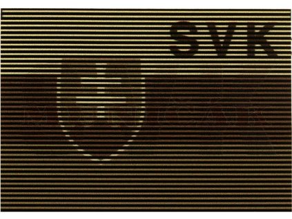 CLAW GEAR IR Nášivka/Patch SLOVAKIA - desert (27791)