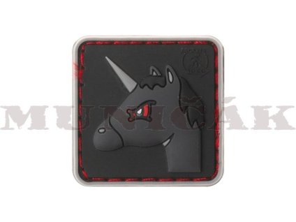 JTG 3D PVC Nášivka/Patch Angry Unicorn