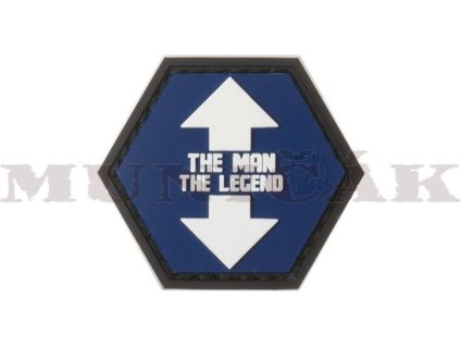 JTG 3D PVC Nášivka/Patch The Man The Legend