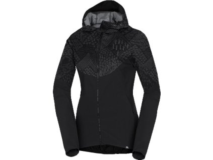 NORTHFINDER Dámska bunda 2.5L KARLIE - čierna/šedá (107052-382)