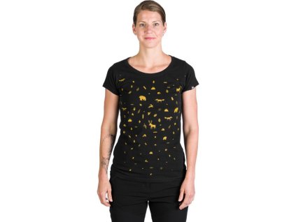 NORTHFINDER Dámske tričko JUDITH - black (107878-269)