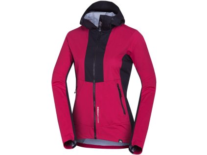 NORTHFINDER Dámska Bunda CHERYL - cherry / black (107823-577)