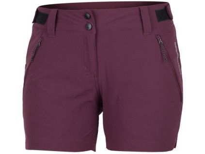 NORTHFINDER Dámske krátke nohavice SUE - plum (107798-481)