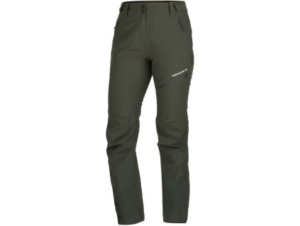 NORTHFINDER Dámske dlhé nohavice 3L JANINE - darkgreen (108250-300)