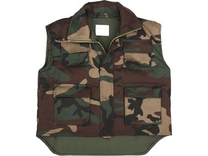 Detská Ranger vesta - woodland