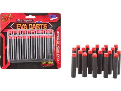 Set náhradných penových projektilov k Hračkárskym pištoliam