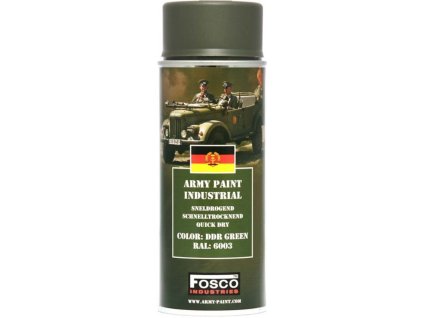 FOSCO Kamuflážna farba na zbraň, sprej 400ml - ddr green / ddr zelená