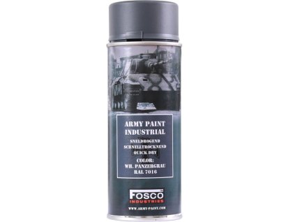 FOSCO Kamuflážna farba na zbraň, sprej 400ml - panzergrau / panzer šedá