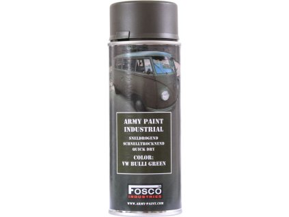 FOSCO Kamuflážna farba na zbraň, sprej 400ml - vw bulli green / vw bulli zelená