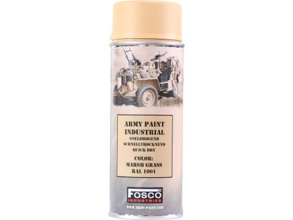 FOSCO Kamuflážna farba na zbraň, sprej 400ml - marsh grass / močiarna tráva