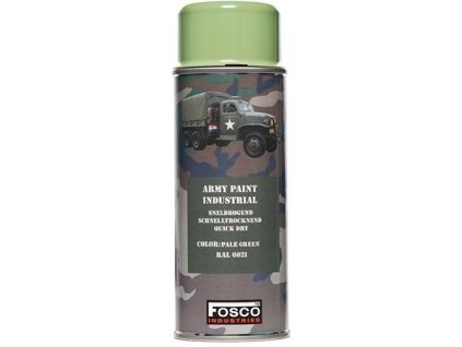 FOSCO Kamuflážna farba na zbraň, sprej 400ml - pale green / svetlá zelená