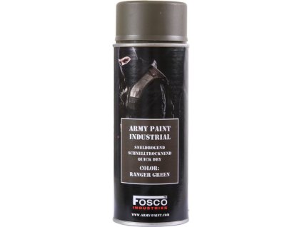 FOSCO Kamuflážna farba na zbraň, sprej 400ml - ranger green / zelená