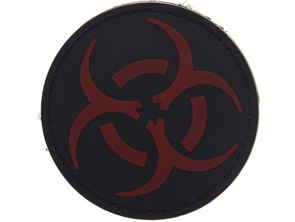 3D PVC Nášivka/Patch Resident Evil - čierna