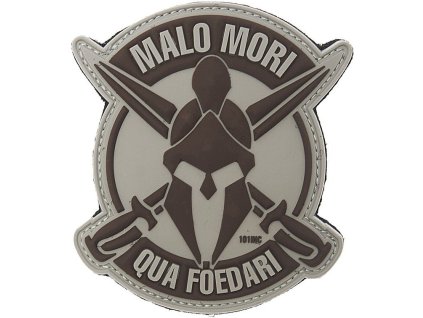 3D PVC Nášivka/Patch Malo Mori - desert