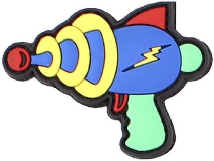 3D PVC Nášivka/Patch Spacegun - farebná